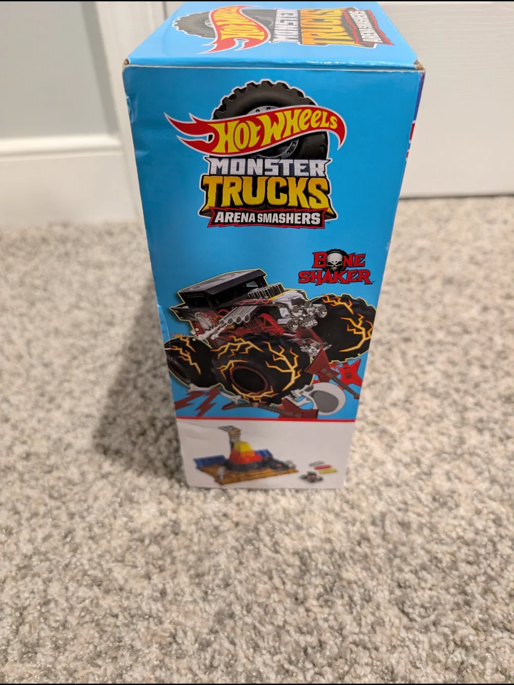 NIB Hot Wheels Monster Trucks Arena Smashers - Bone Shaker Ultimate Crush Yard